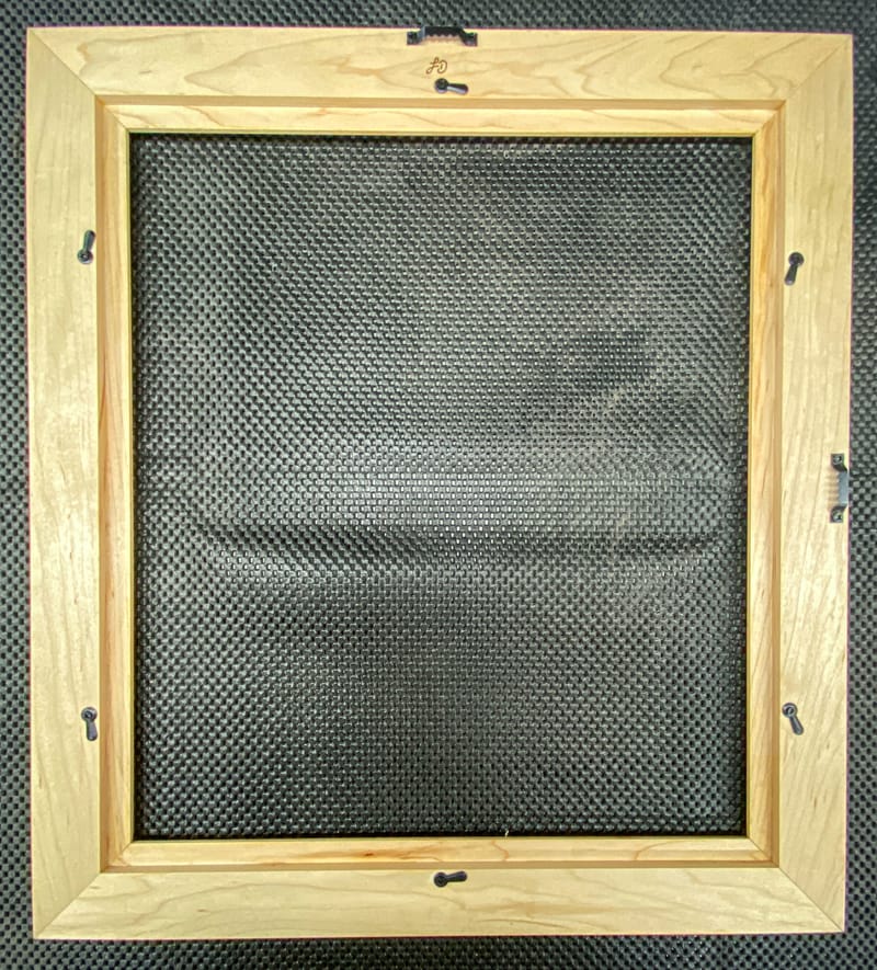 Walnut inlay picture frames — Lyon St Woodworking